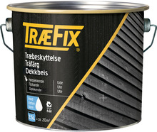 Træfix dekkbeis vannbasert hvit 2,5 liter